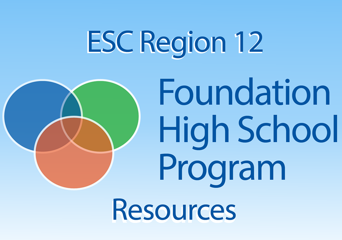 Foundation High School Program Resources